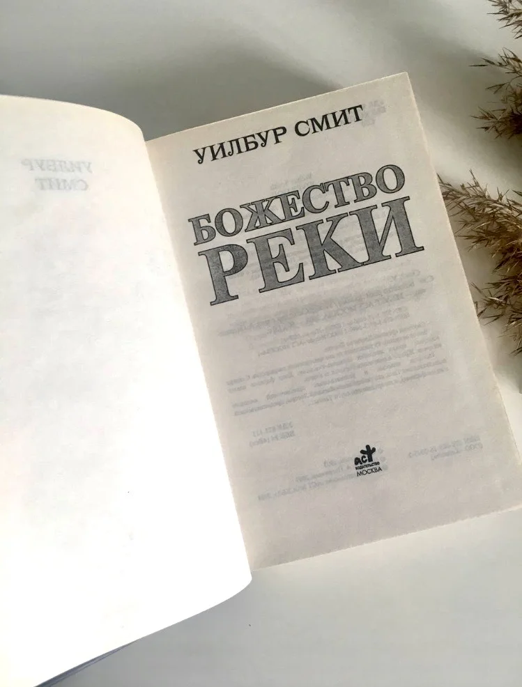 Уилбур Смит Божество реки Книга - миниатюра 2
