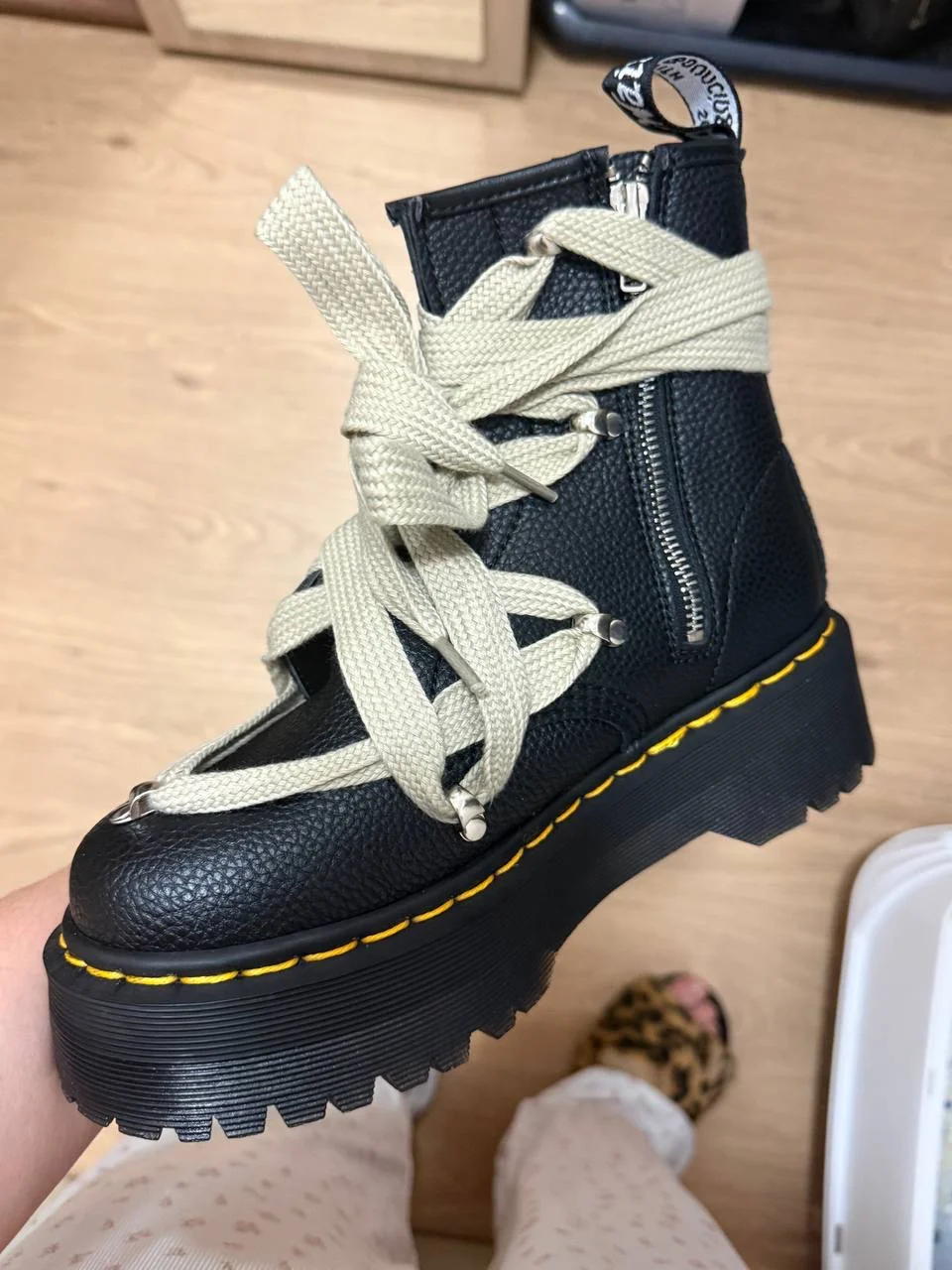 Ботинки Dr.Martens & Rick Owens - миниатюра 3