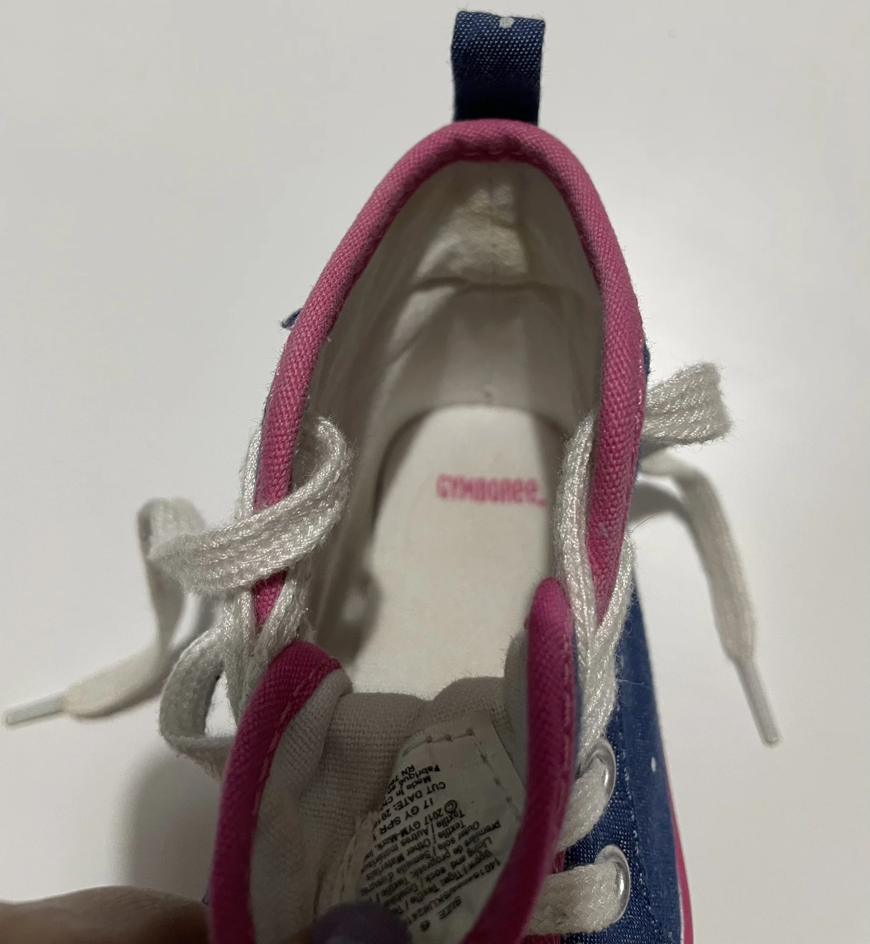 Кроссовки кеды Gymboree крутые кеды - миниатюра 7