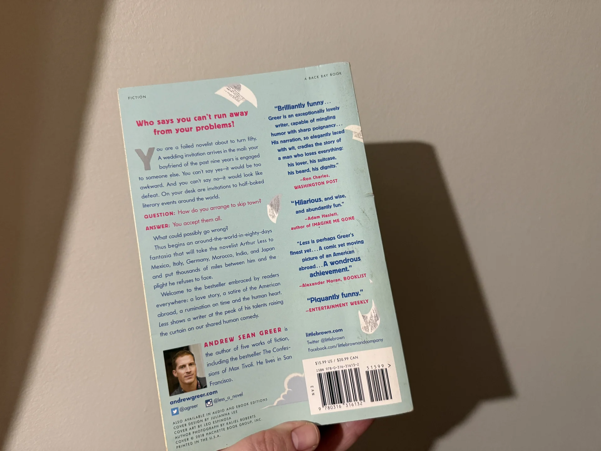 Книга Less на английском языке - миниатюра 2