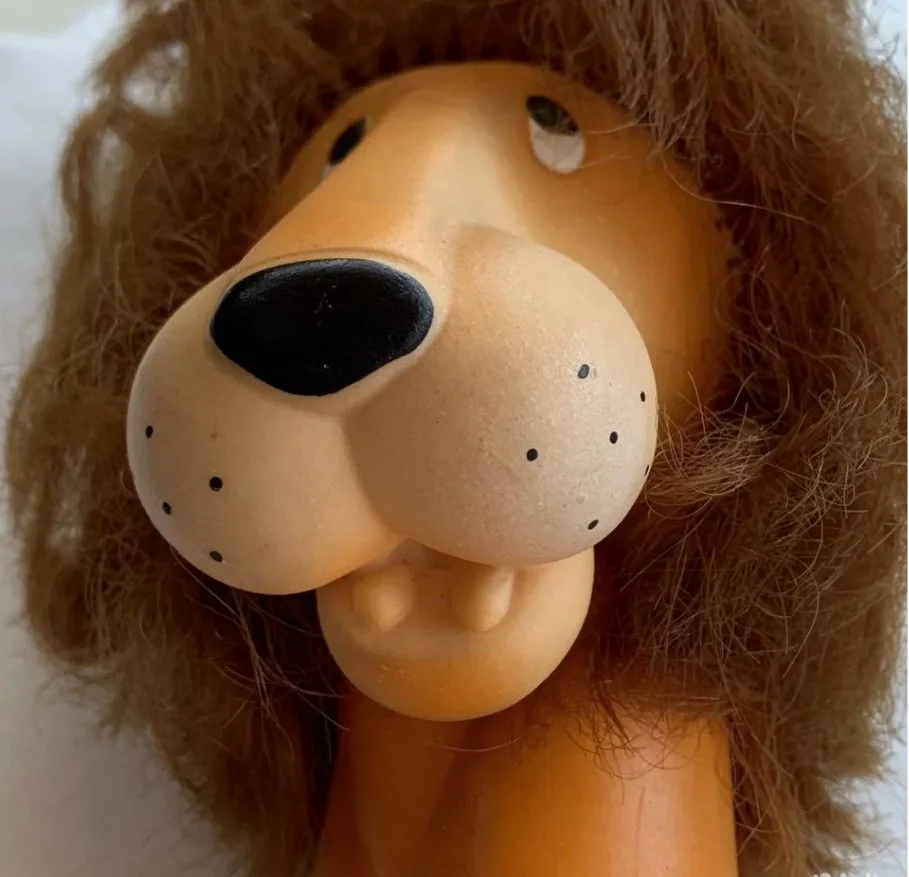 Винтажная игрушка Лев СССР - миниатюра 2