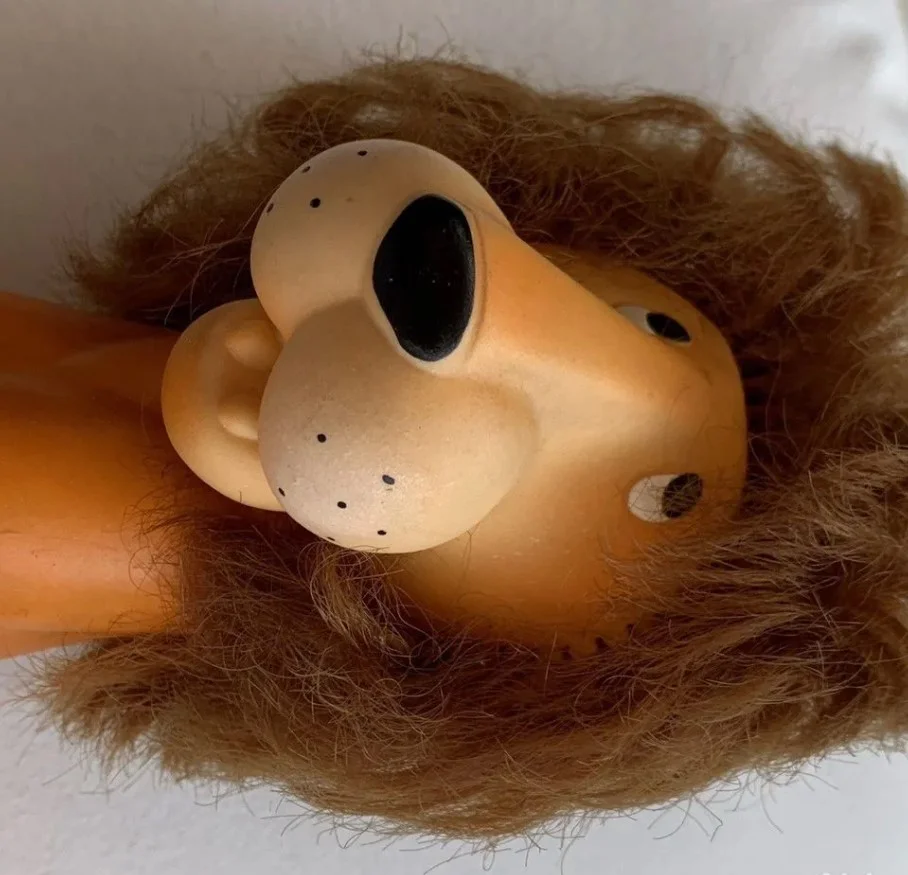 Винтажная игрушка Лев СССР - миниатюра 3