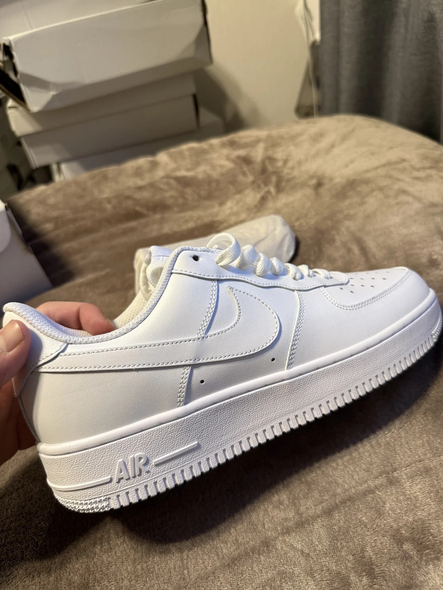 Nike Air Force 1 White - оригинал - миниатюра 2