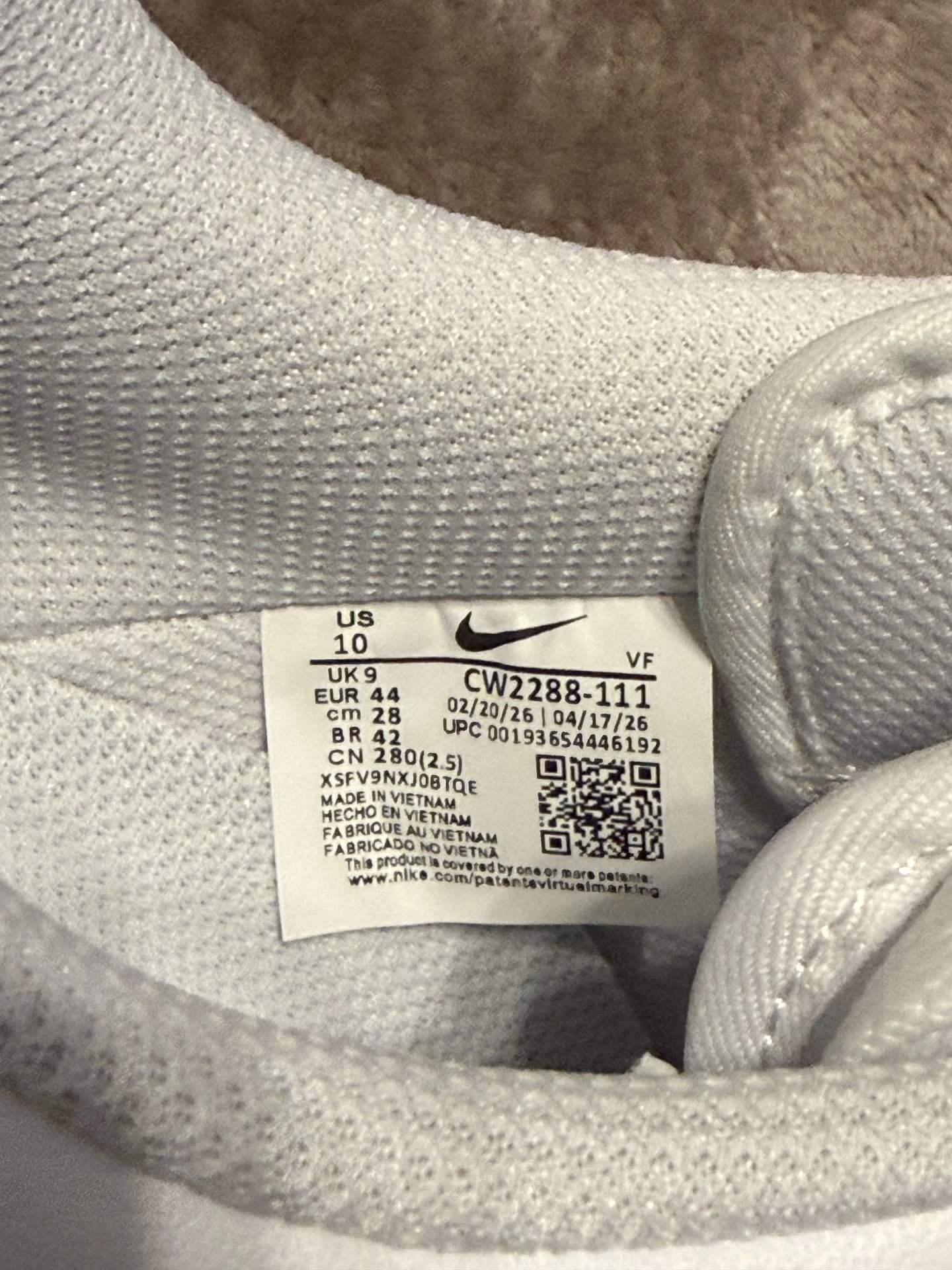 Nike Air Force 1 White - оригинал - миниатюра 4