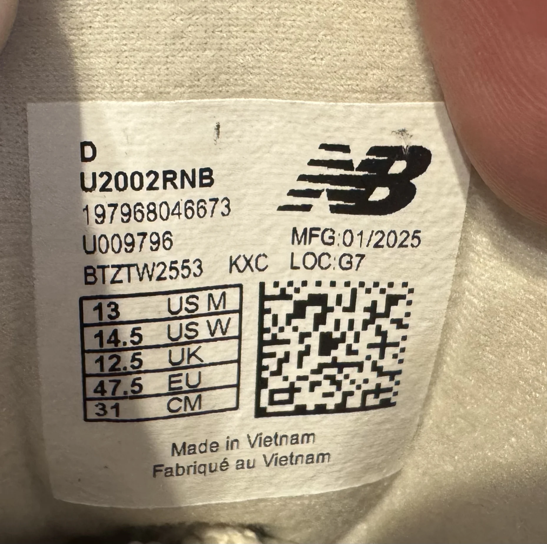 New Balance 2002r оригинал из США Новые - миниатюра 3