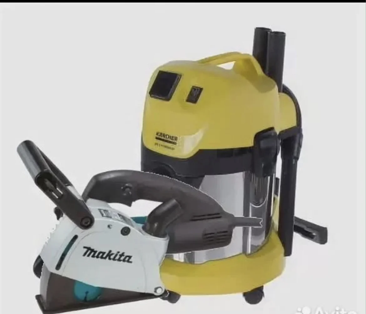 Аренда строительного пылесоса и штробореза karcher - изображение 1