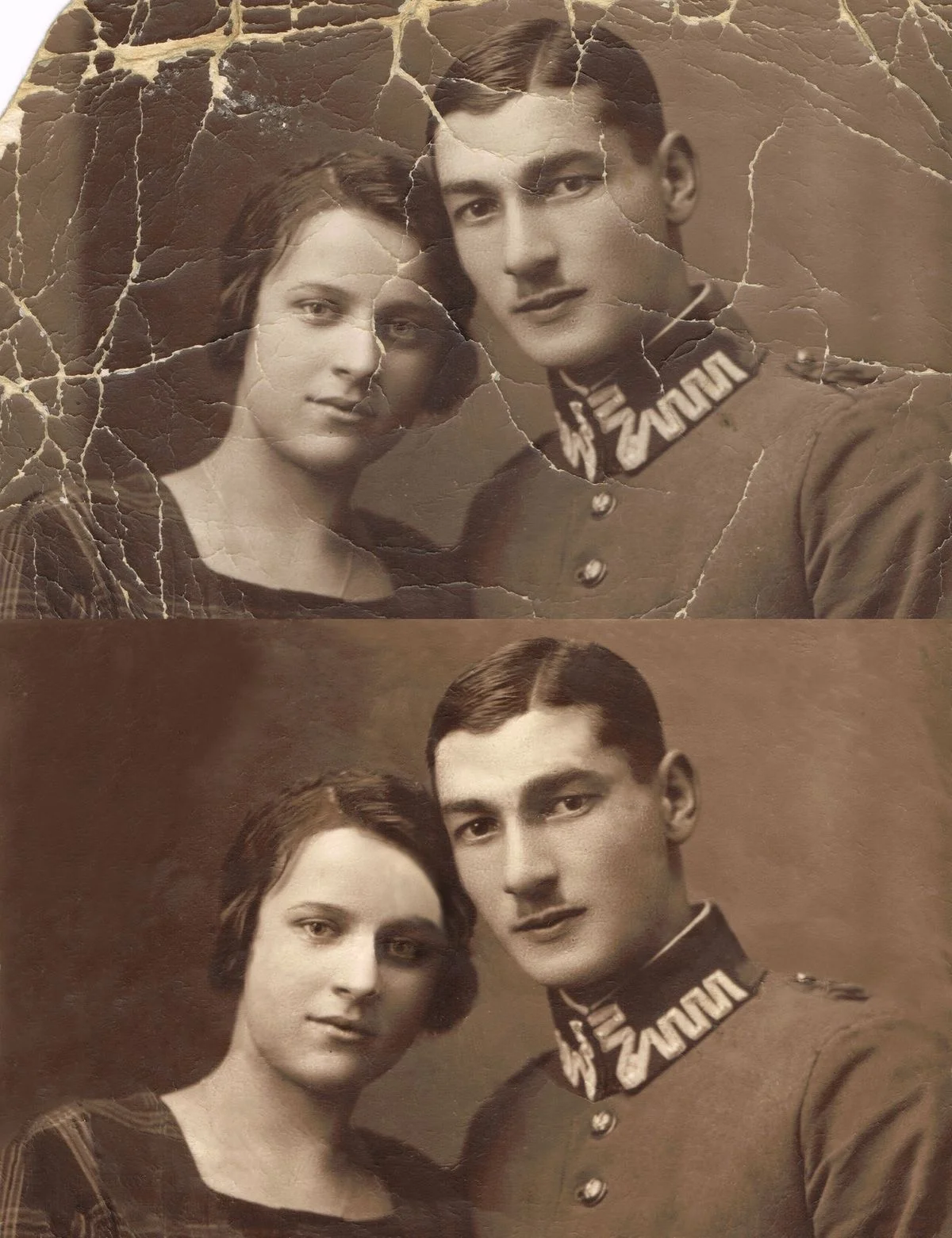Ретушь фотографий на памятник, реставрация - миниатюра 3
