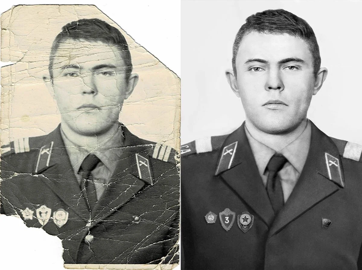 Ретушь фотографий на памятник, реставрация - миниатюра 5