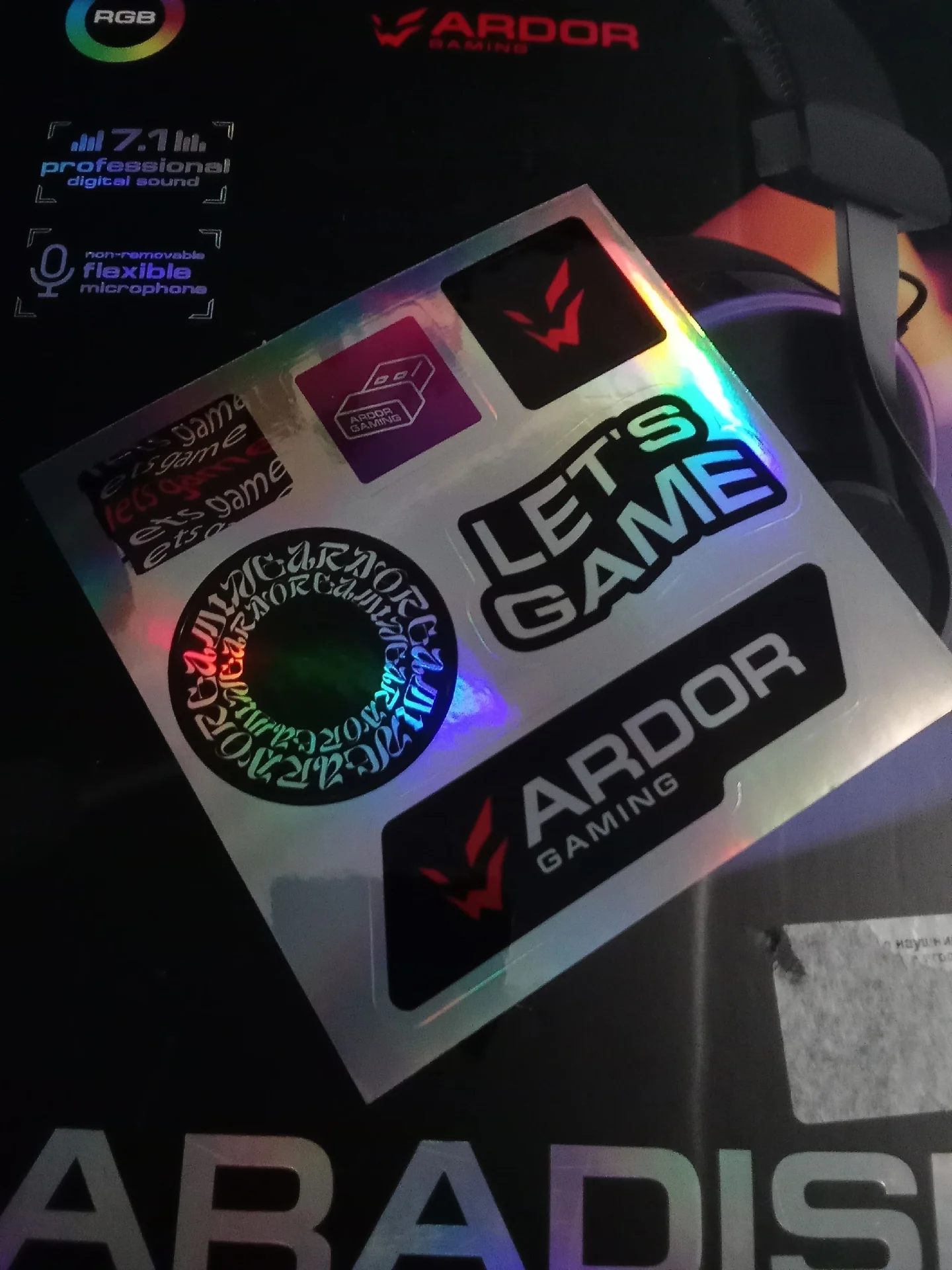 Игровые Наушники Ardor Gaming Paradise - миниатюра 5