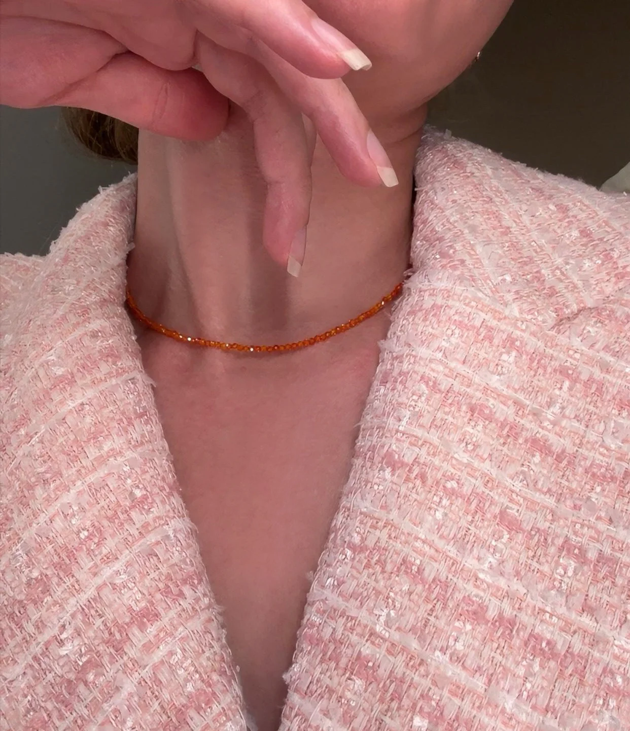 Чокер «Огненный иланг-иланг» - изображение 1