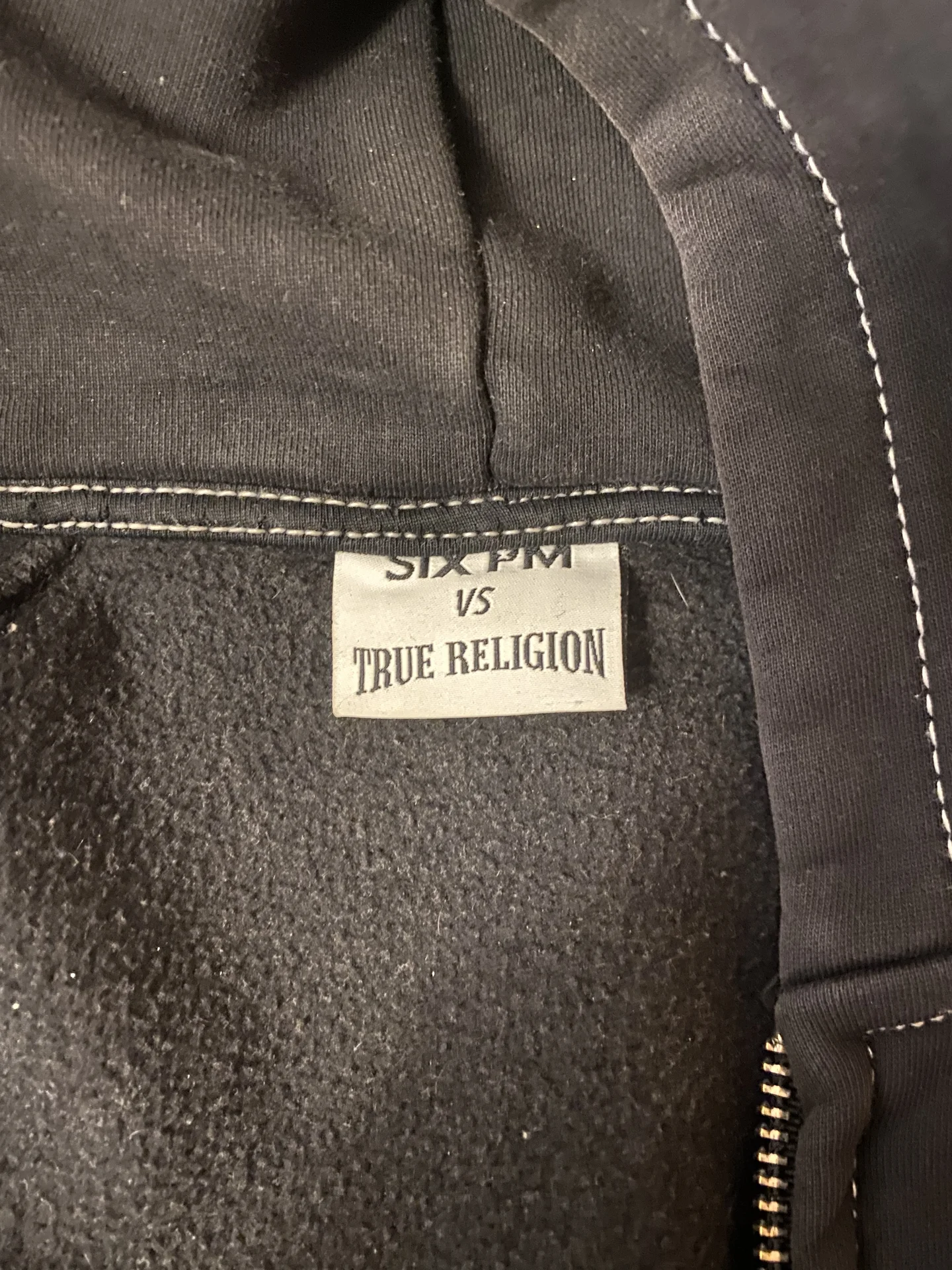 Кофта Зип Худи True religion - миниатюра 6