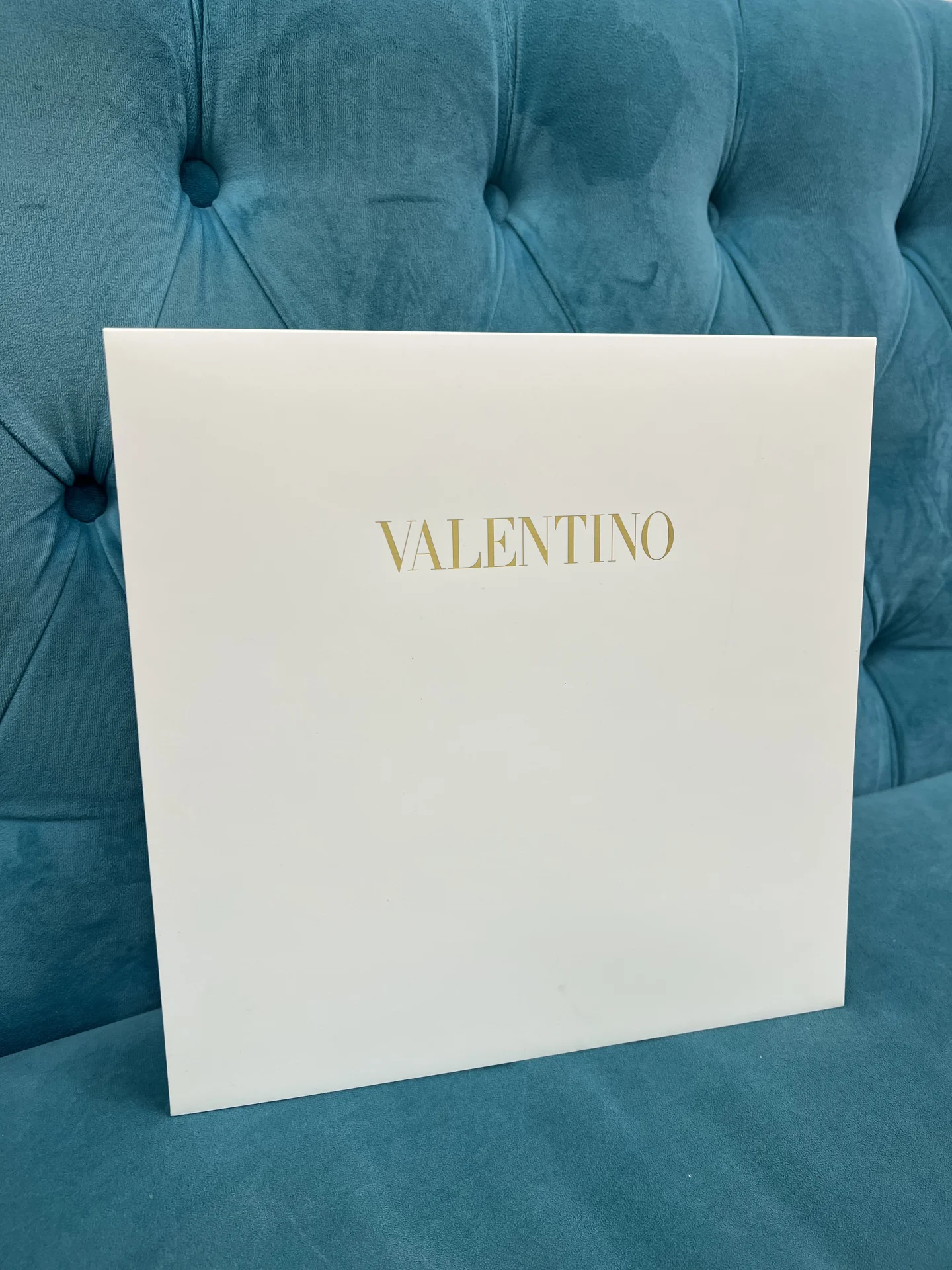 Платок из шелка Valentino оригинал - миниатюра 11
