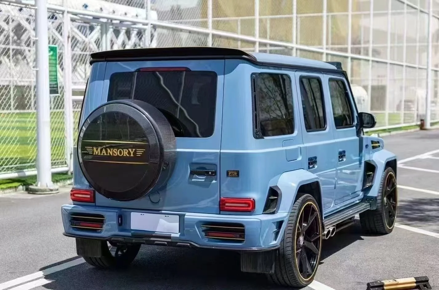 Обвес Mercedes w463 в стиле Mansory - миниатюра 3
