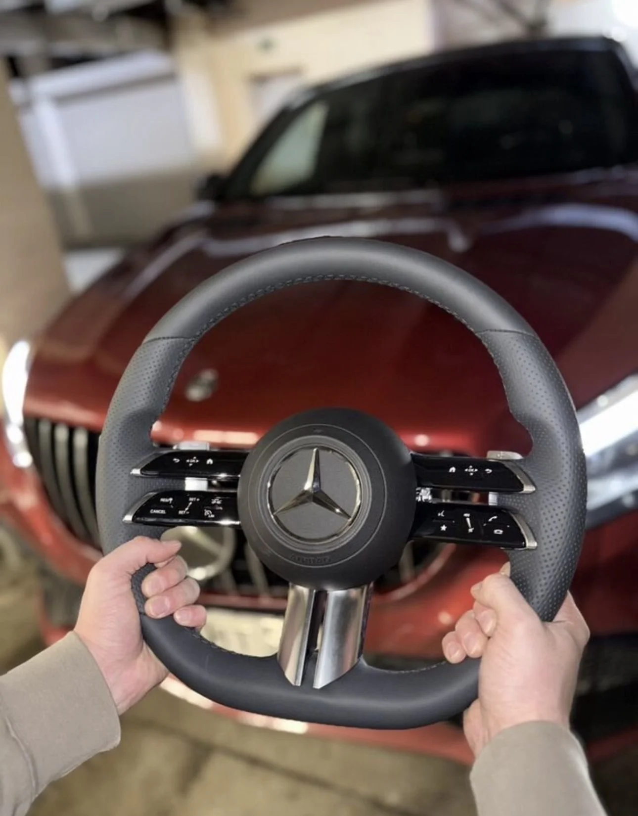 Сенсорный руль на Mercedes-benz 2009-2022 - изображение 1