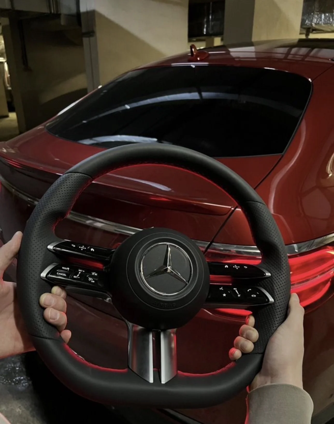 Сенсорный руль на Mercedes-benz 2009-2022 - миниатюра 3