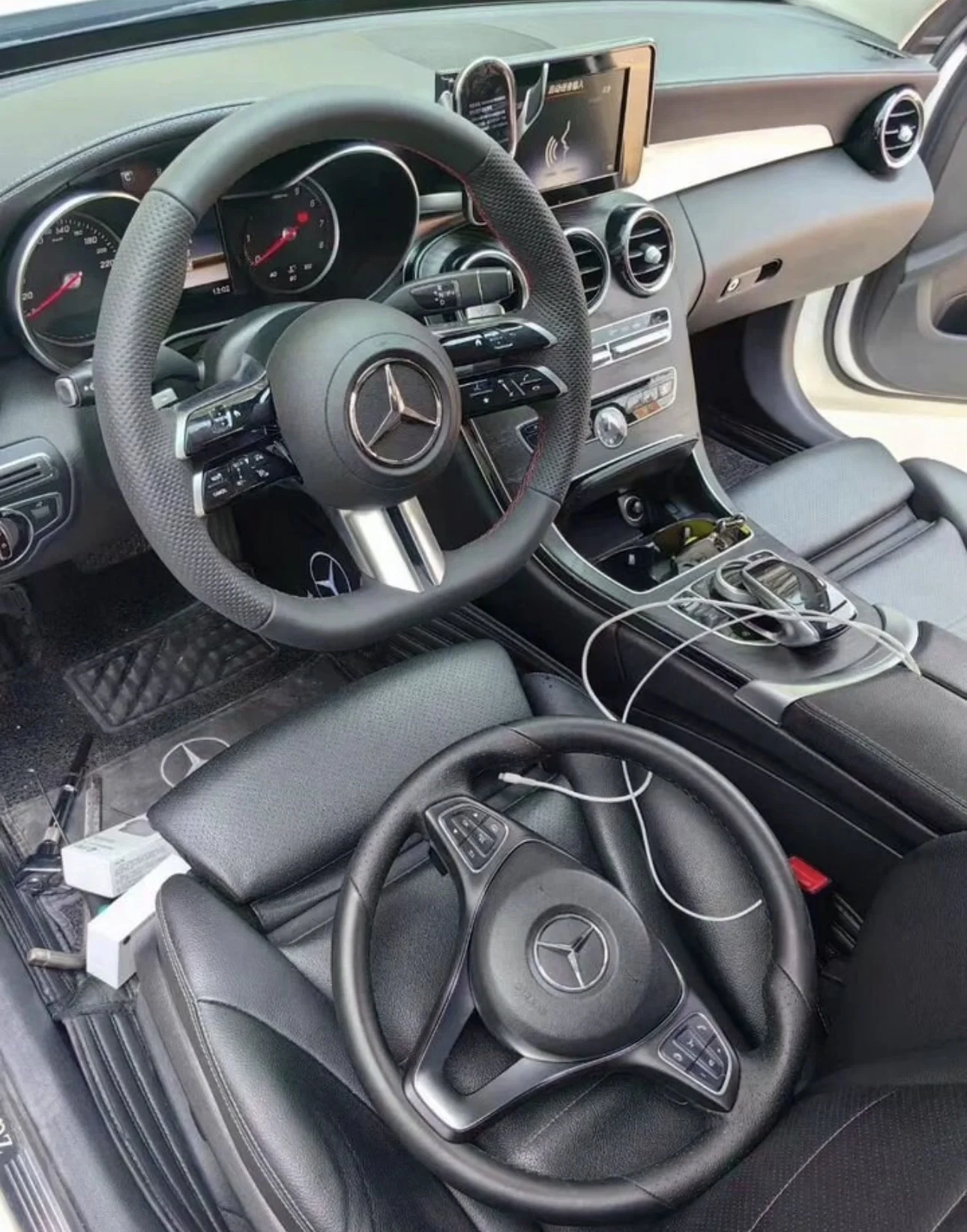 Сенсорный руль на Mercedes-benz 2009-2022 - миниатюра 4