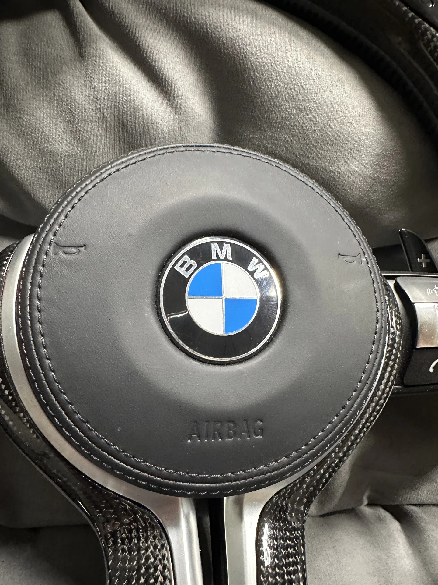Руль BMW с тахометром на F10 - миниатюра 5