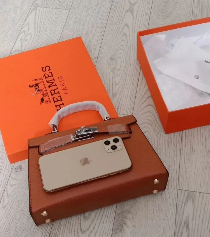 Сумка hermes kelly 22 - миниатюра 7