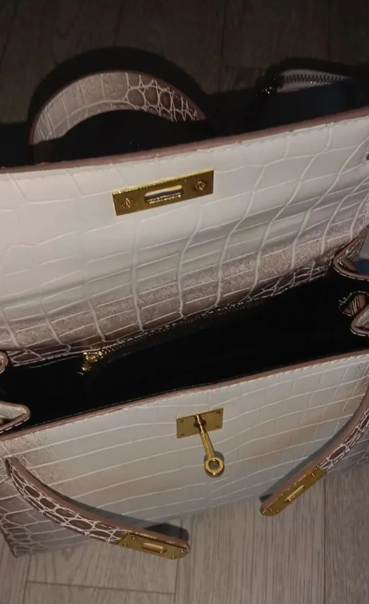Женская сумка стиль hermes kelly - миниатюра 2