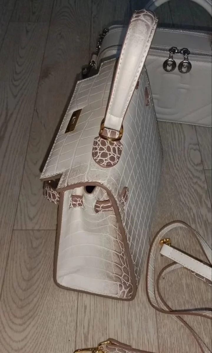 Женская сумка стиль hermes kelly - миниатюра 5