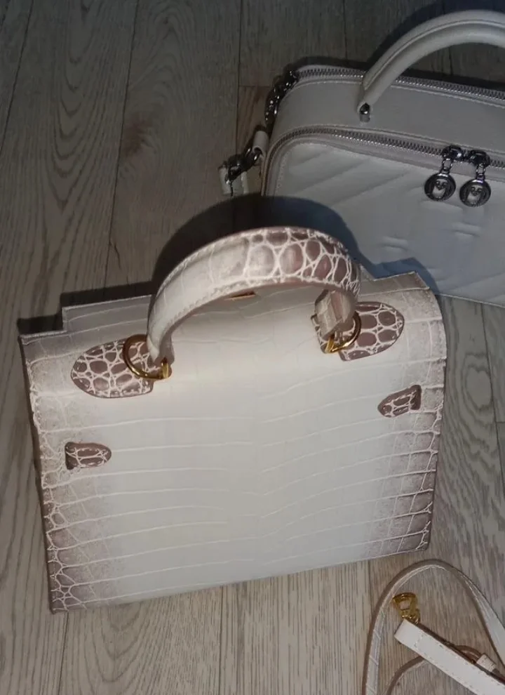 Женская сумка стиль hermes kelly - миниатюра 6