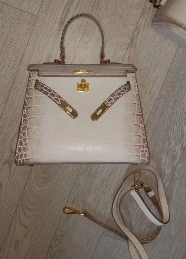 Женская сумка стиль hermes kelly - миниатюра 8