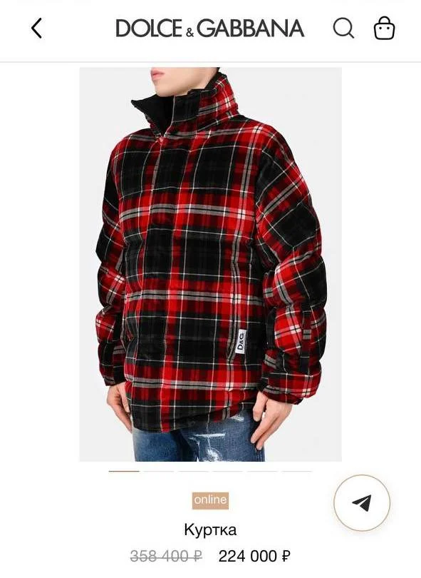 Dolce & Gabbana куртка двусторонняя, оригинал, новая с бирками - миниатюра 13