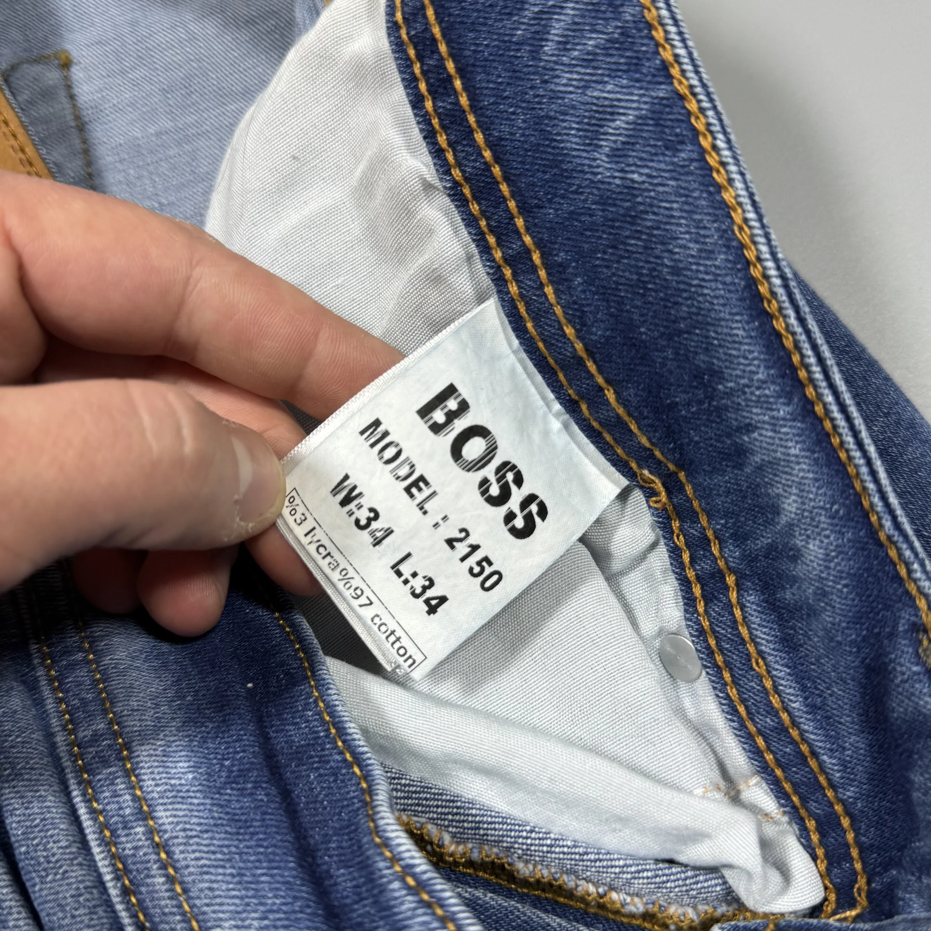 Джинсы Hugo Boss оригинал - миниатюра 7