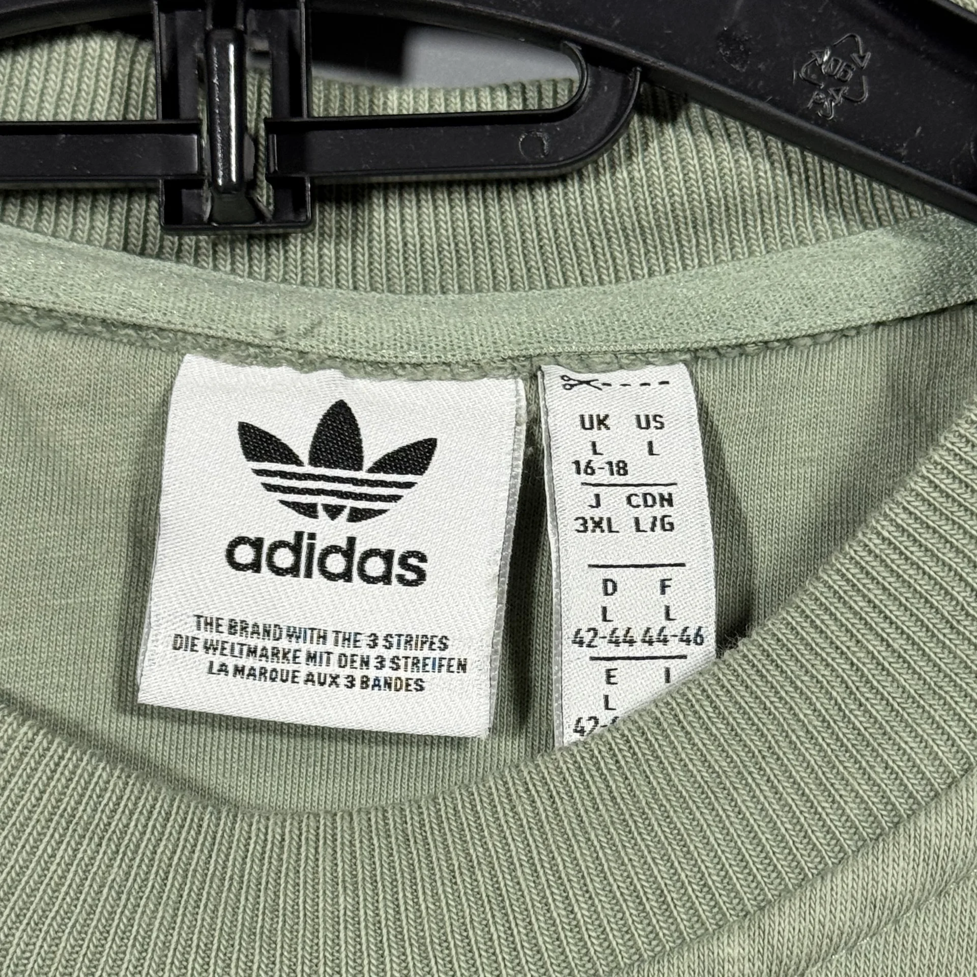 Свитшот Adidas Oversize оригинал - миниатюра 4