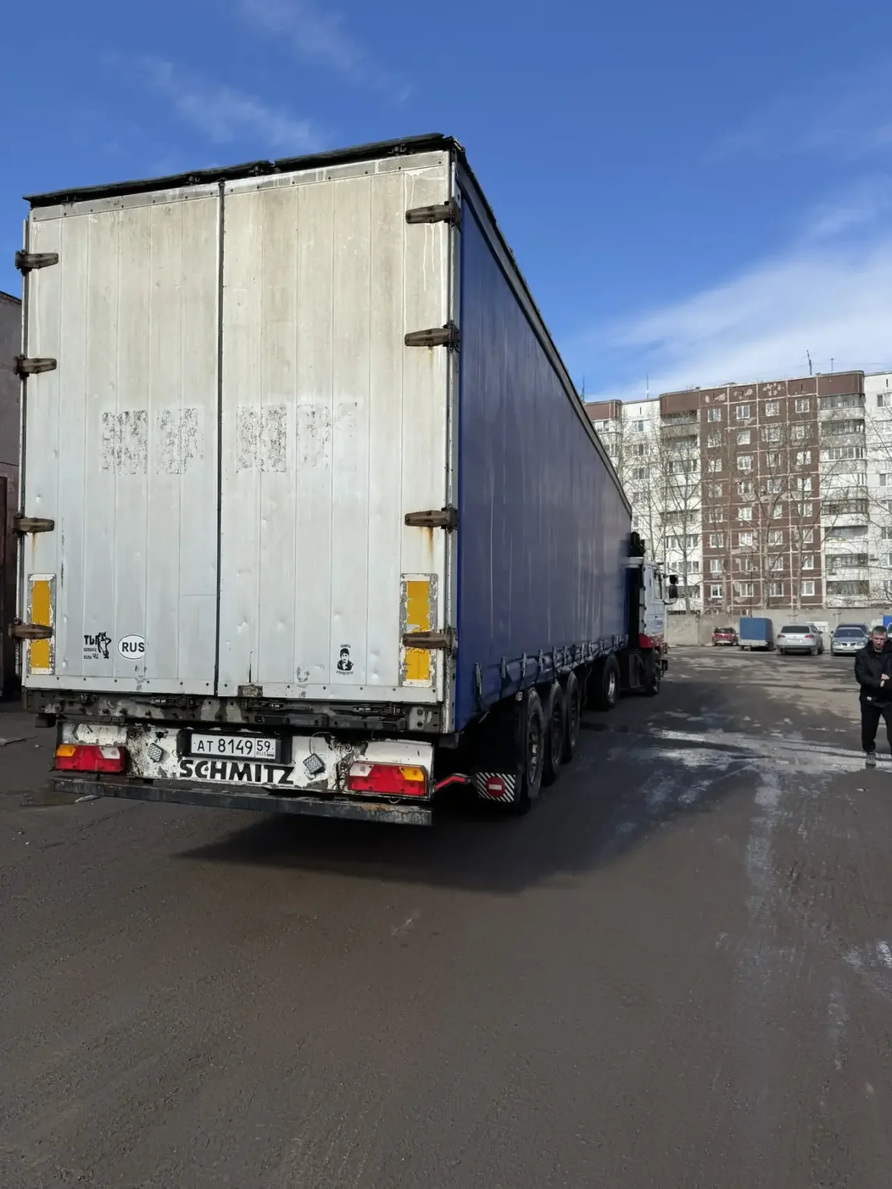 Полуприцеп шторный Schmitz Cargobull S01, 2003 - изображение 1
