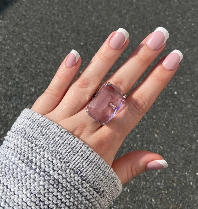 Кольцо с крупным кристаллом Swarovski разные - миниатюра 7
