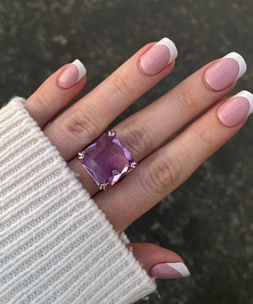 Кольцо с крупным кристаллом Swarovski разные - миниатюра 10