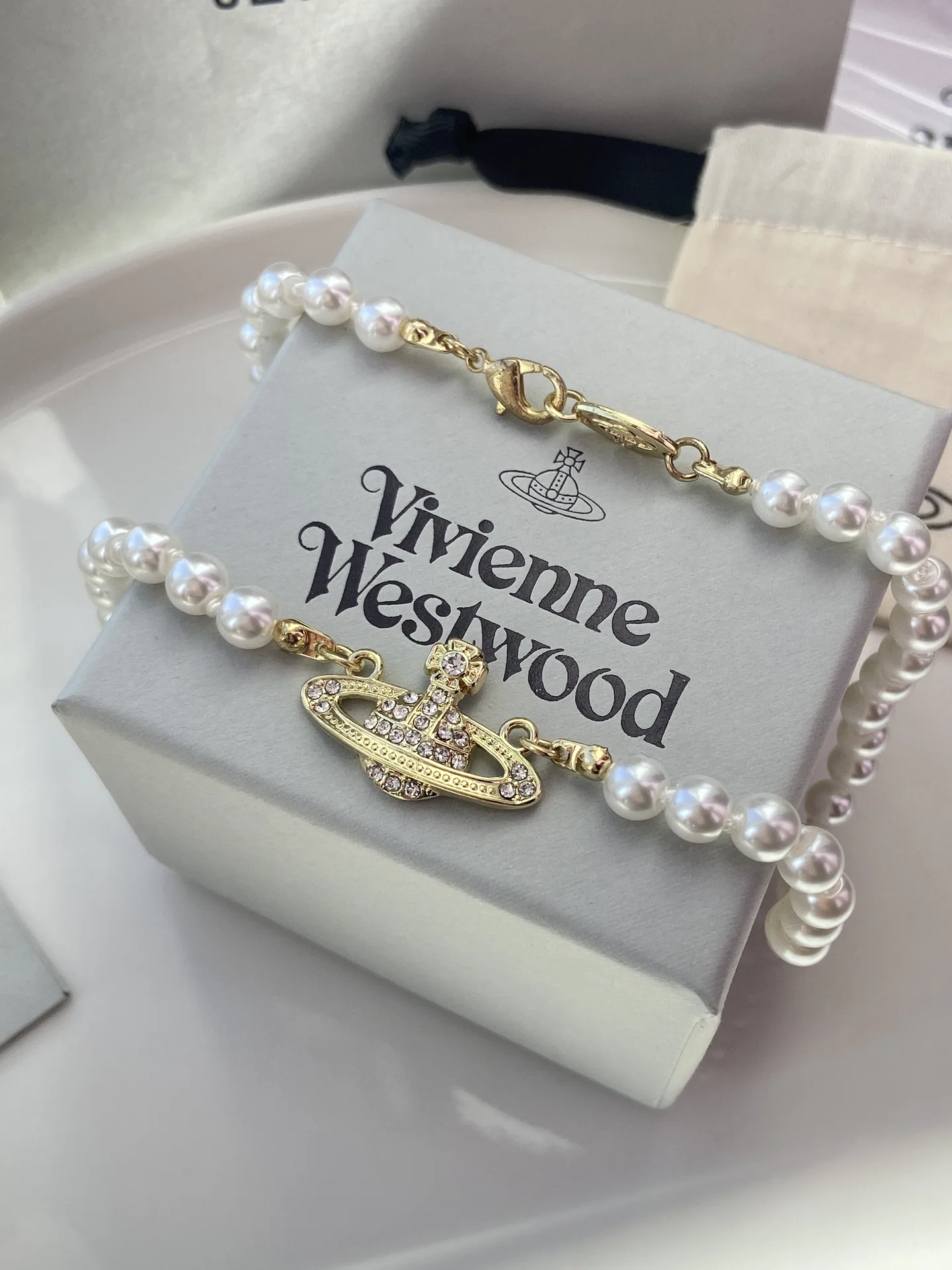 Колье Vivienne Westwood с жемчугом Майорка - изображение 1