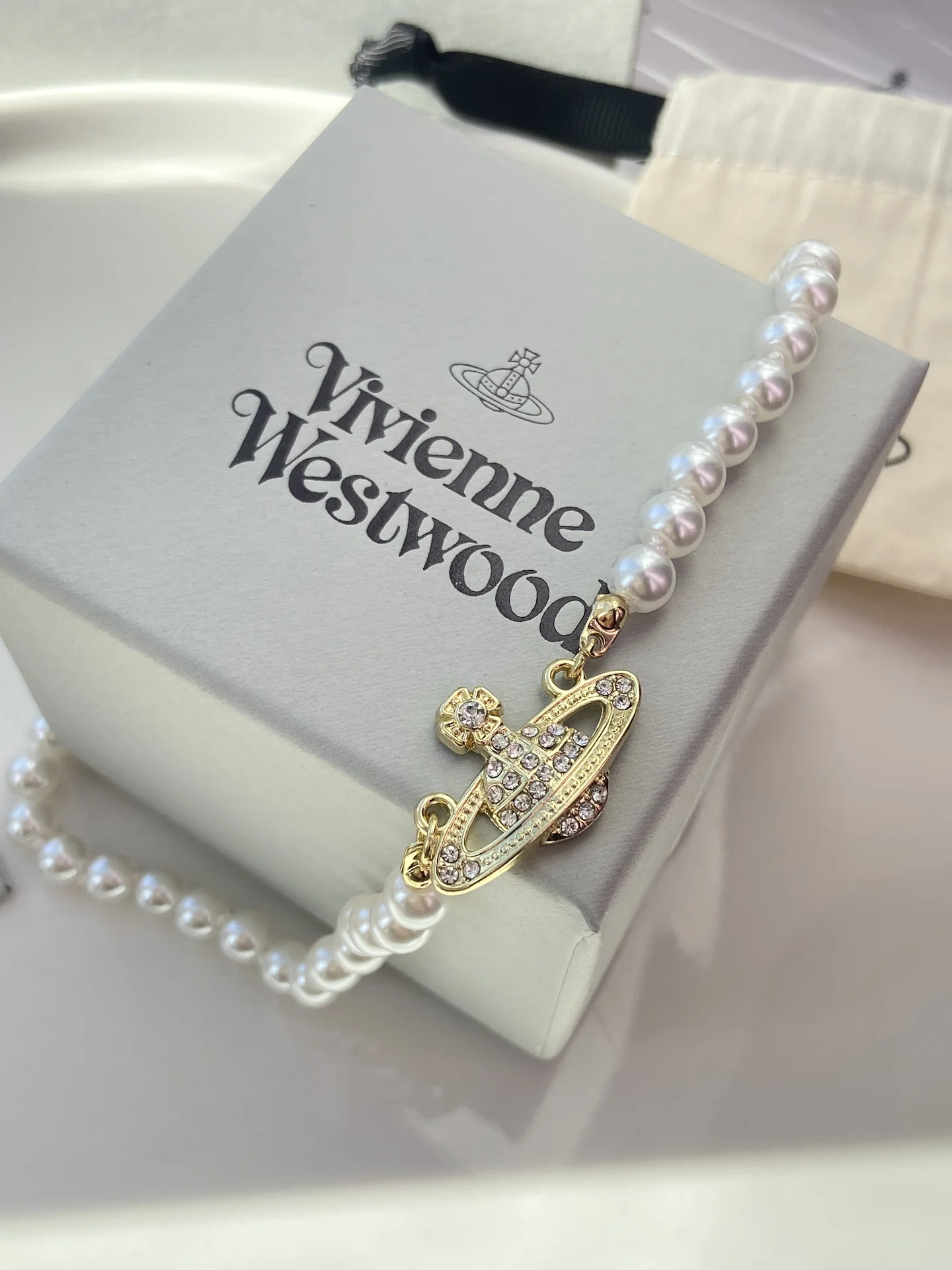 Колье Vivienne Westwood с жемчугом Майорка - миниатюра 2