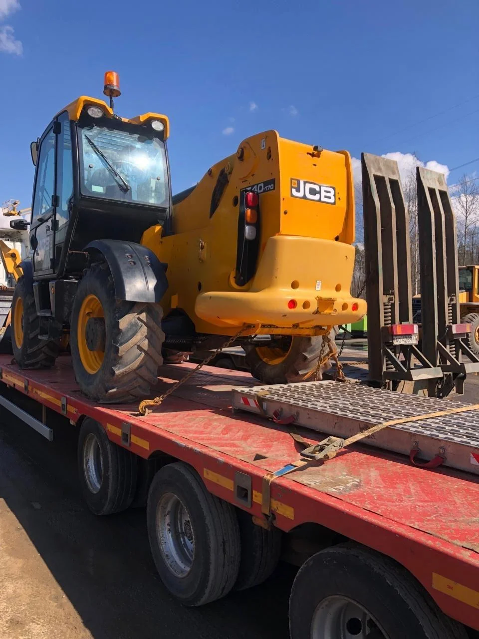 Аренда телескопического погрузчика JCB/Manitou - миниатюра 6