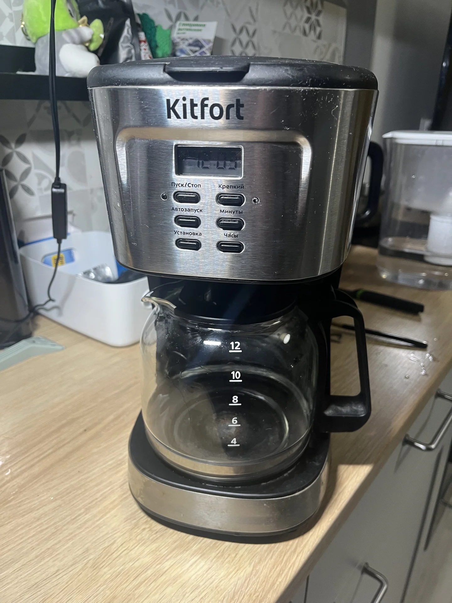 Кофеварка капельная kitfort - изображение 1