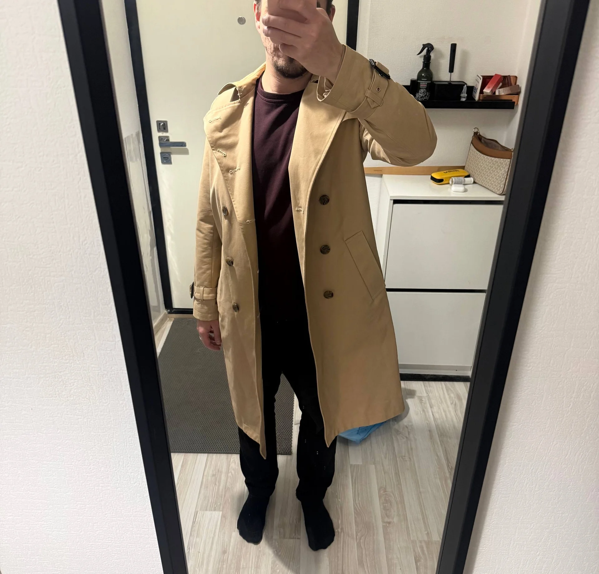 Тренч мужской asos - изображение 1