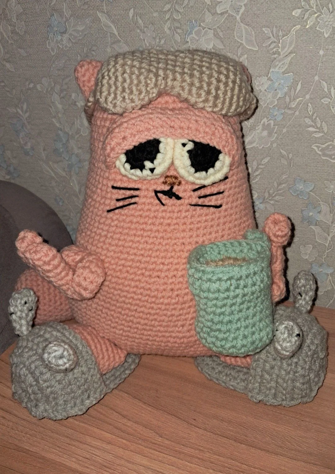 Игрушка Кот ручная работа