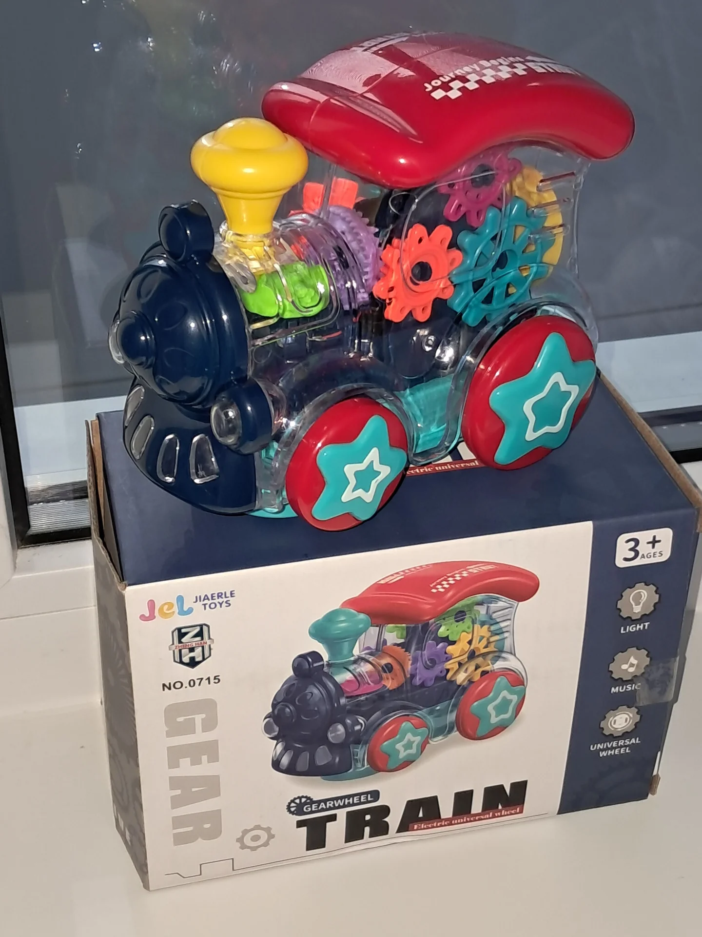 Игрушка паровозик музыкальный - миниатюра 2