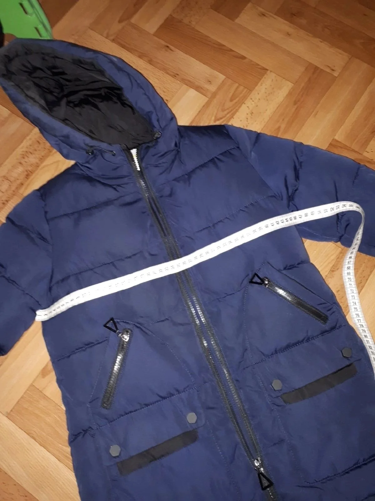 Куртка зимняя для девочки 134/140 - миниатюра 5