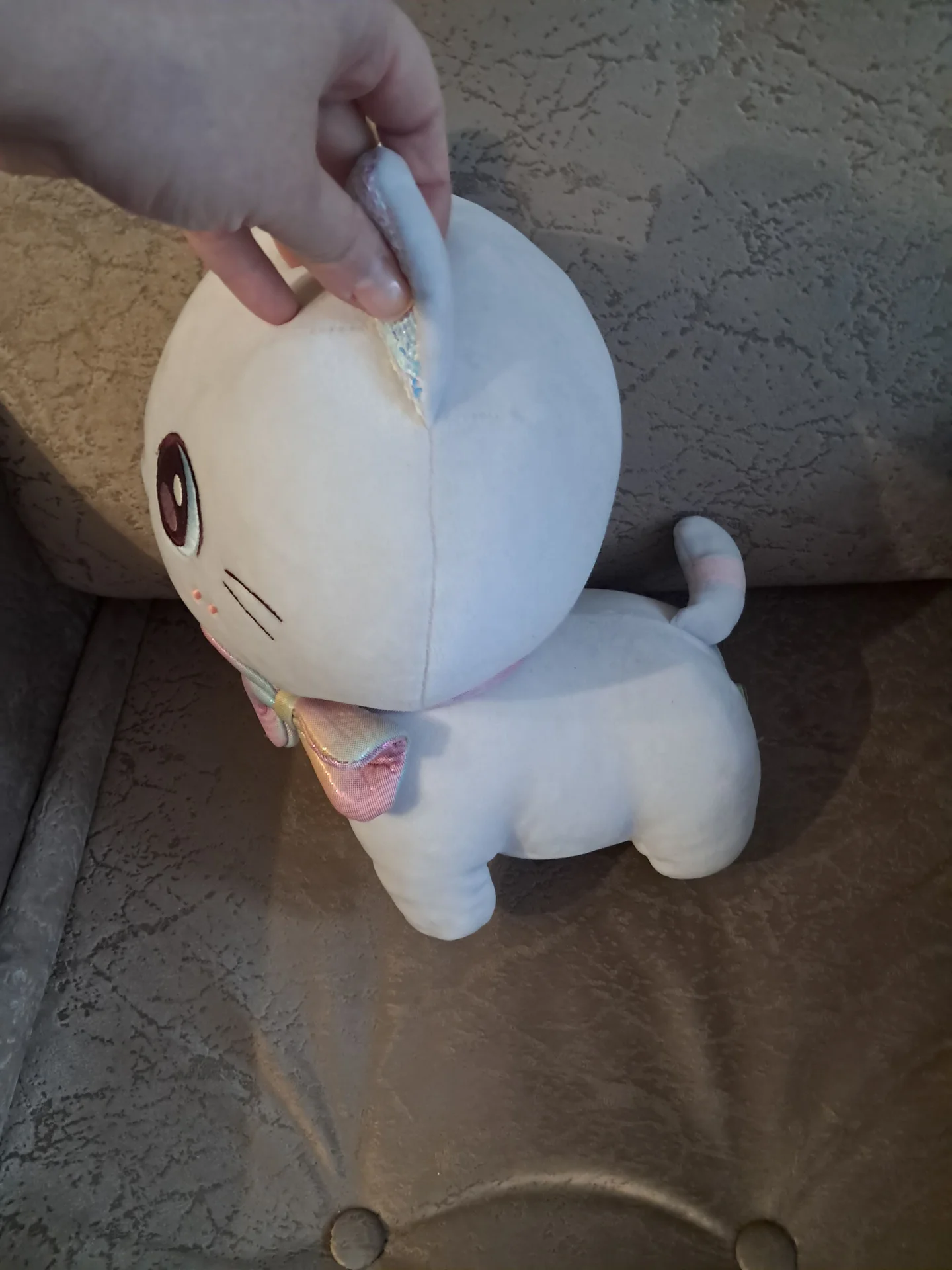 Игрушки мягкие кот и собака - миниатюра 3