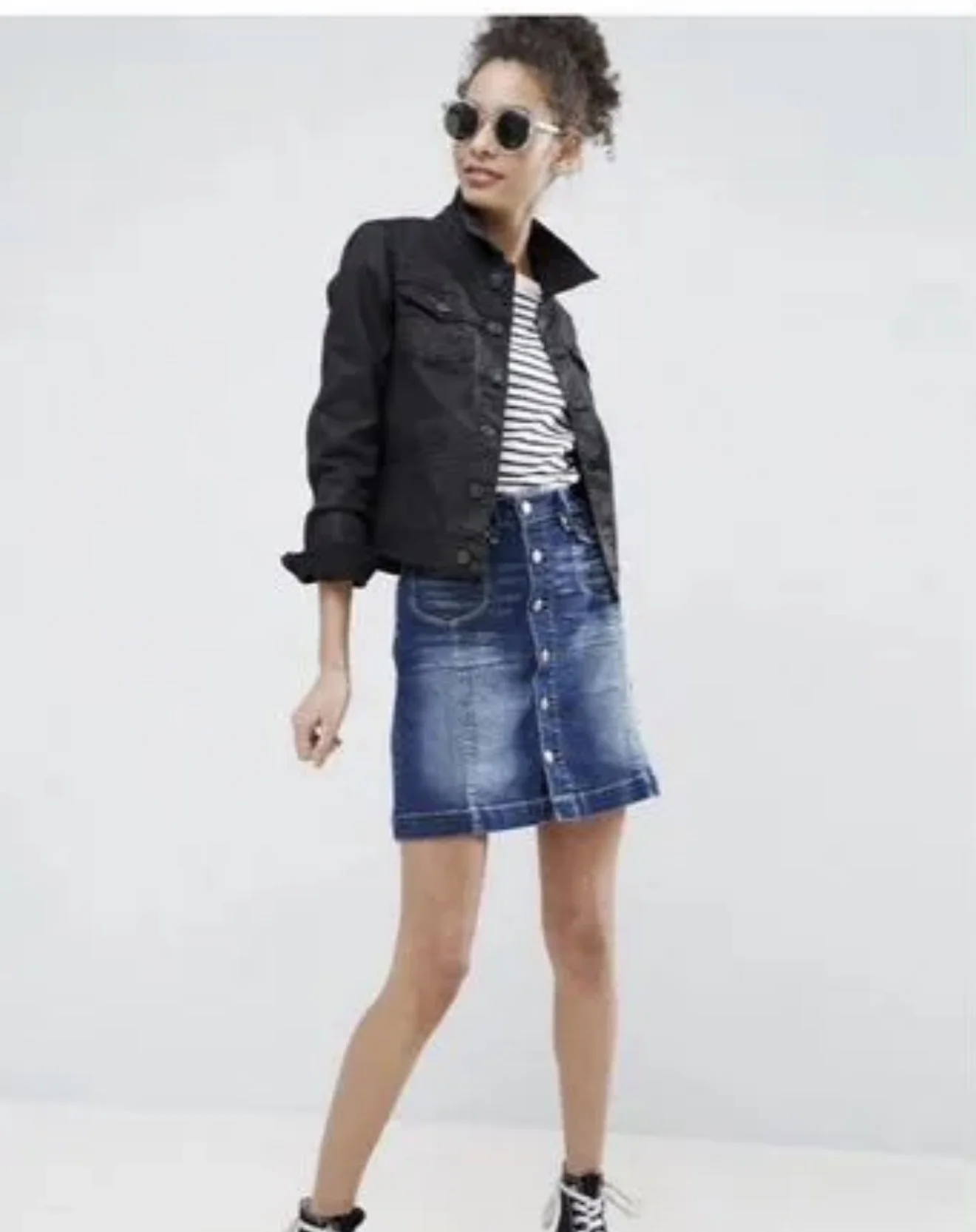 Джинсовая мини-юбка asos - изображение 1