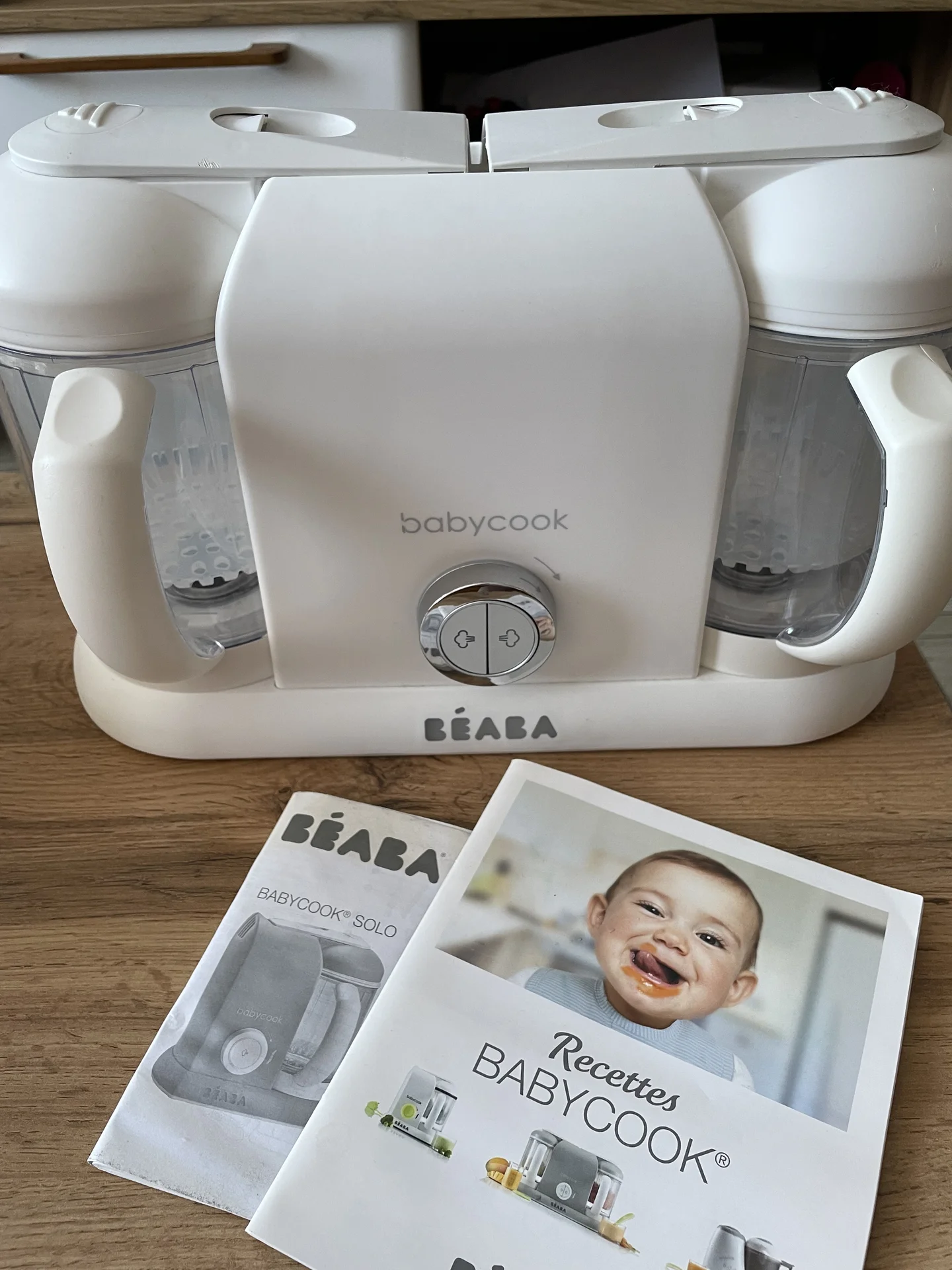 Пароварка блендер beaba babycook дуа 5 в 1 - изображение 1