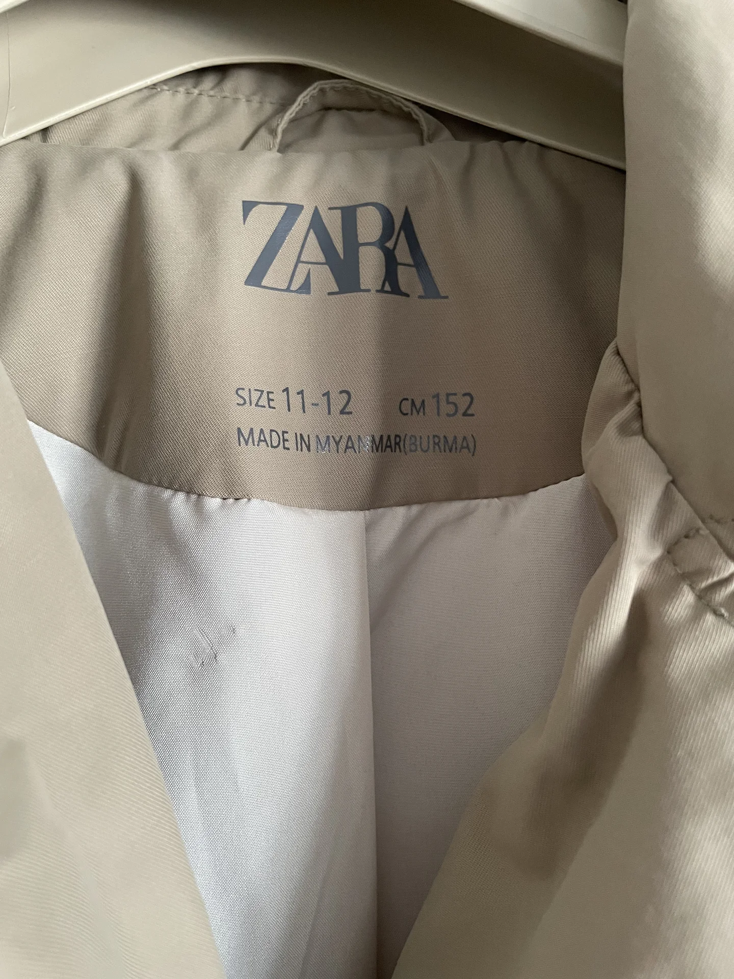 Плащ Zara 152 - миниатюра 3