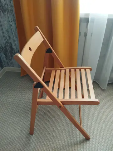 стул складной деревяный