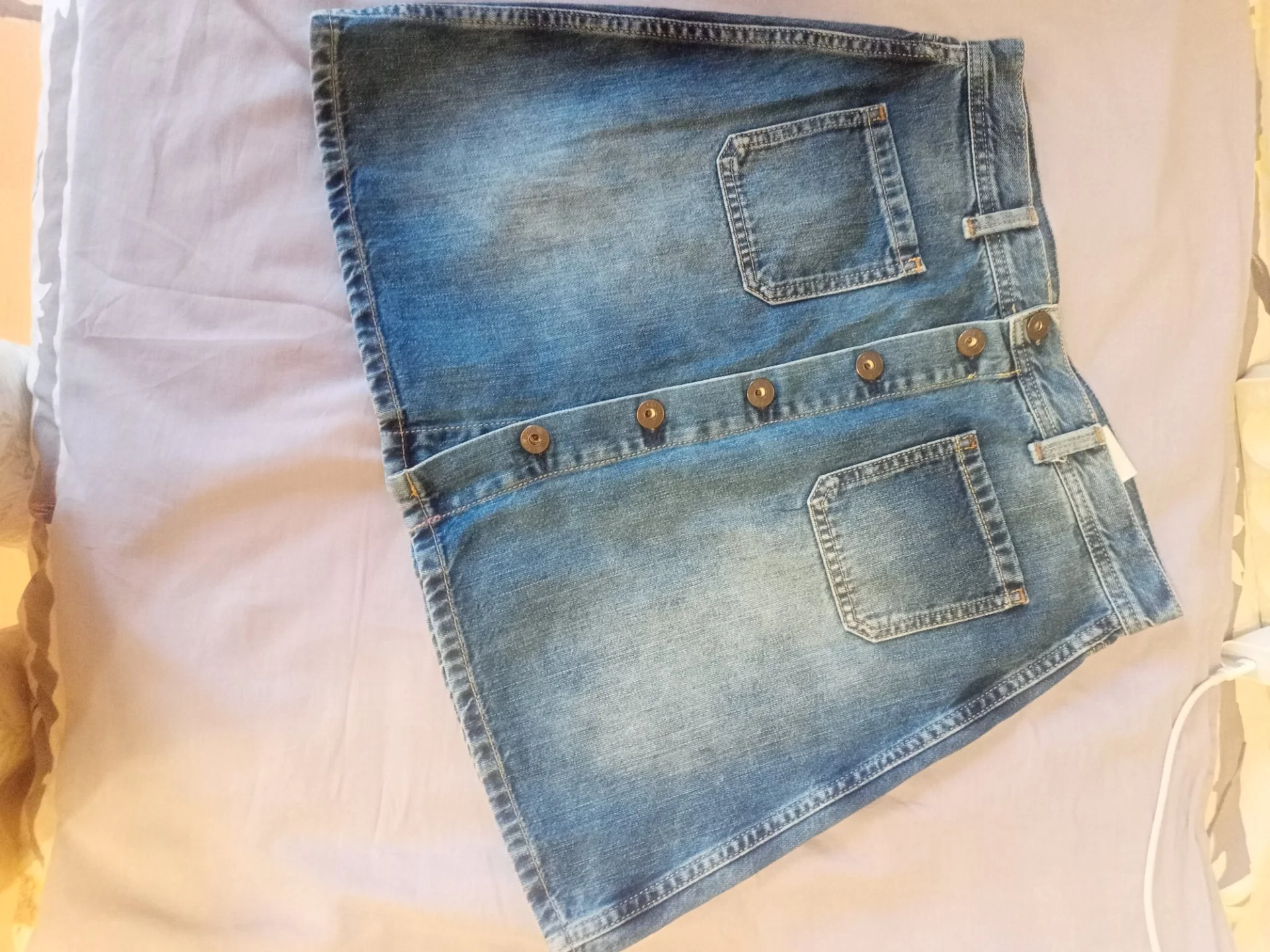 Pepe jeans юбка джинсовая 44/46 - миниатюра 3
