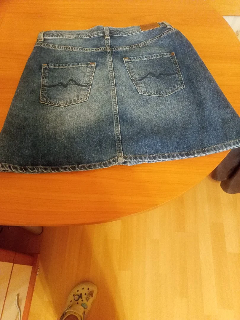 Pepe jeans юбка джинсовая 44/46 - миниатюра 4