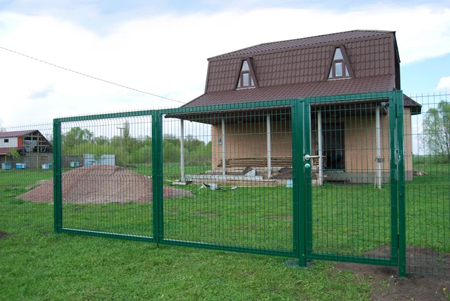 Заборы, ворота, калитки из 3D панелей - миниатюра 2
