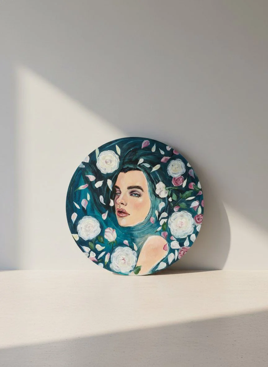 Картина "Портрет девушки в воде" - изображение 1