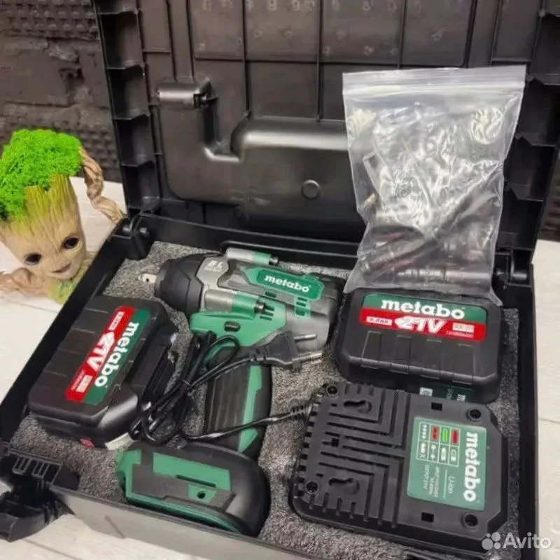 Гайковерт Metabo 2200nm с набором бит - миниатюра 2